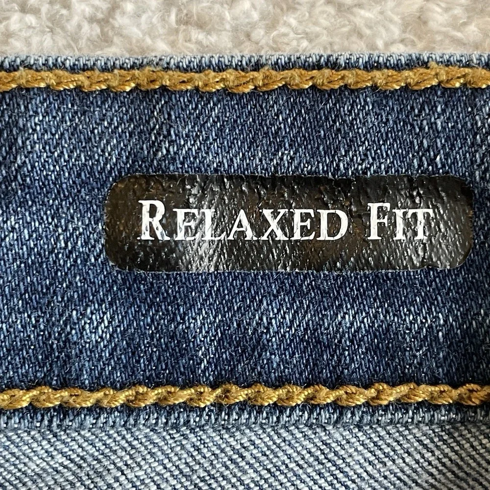 Judy Blue Relaxed Fit Skinny Distressed Denim Jean Womens 9/29 Mid Rise Shredded